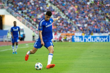 Dominic Solanke of Chelsea in action
