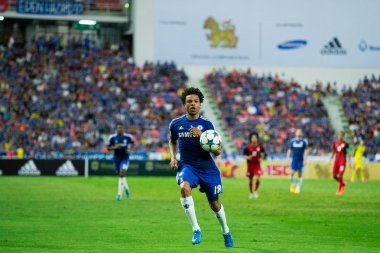 Loic Remy no.18 of Chelsea in action