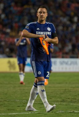 John Terry of Chelsea in action