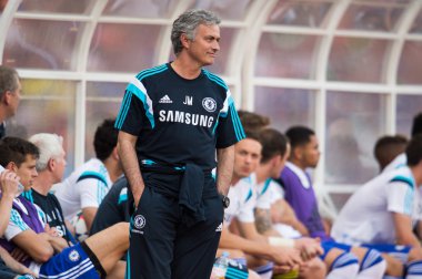 Manager Jose Mourinho of Chelsea