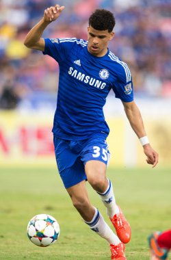 Dominic Solanke of Chelsea in action