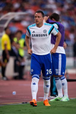 John Terry of Chelsea in action