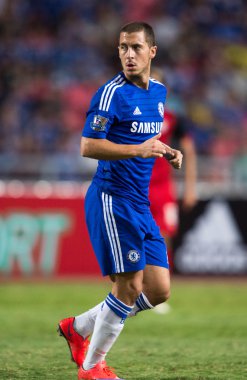 Eden Hazard of Chelsea in action