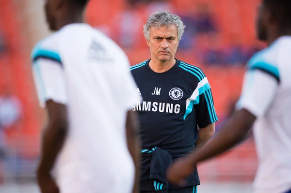 Manager Jose Mourinho of Chelsea in action — Stock Photo, Image