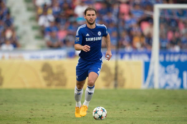 Branislav Ivanovic no.2of Chelsea in action