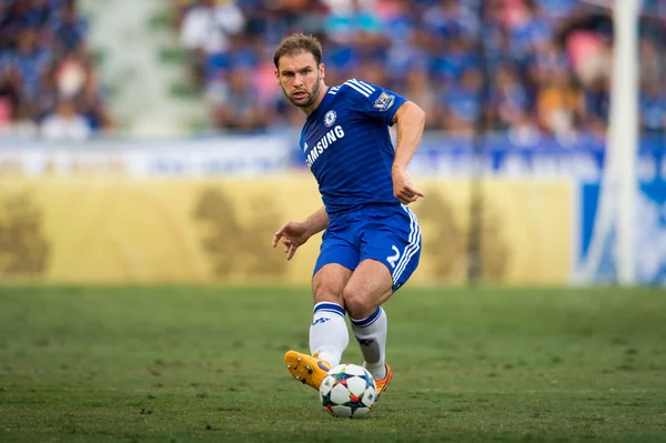 Branislav Ivanovic no.2of Chelsea in action