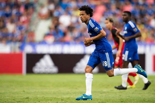 Loic Remy of Chelsea in action