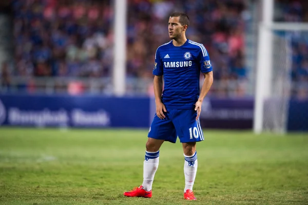 Eden Hazard of Chelsea in action