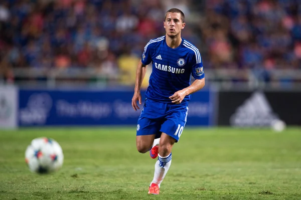 Eden Hazard of Chelsea in action — 스톡 사진