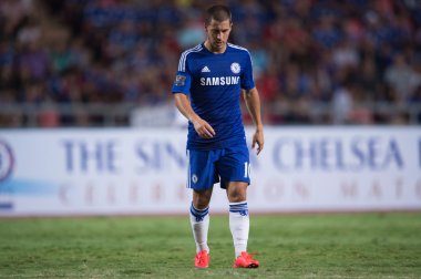 Eden Hazard of Chelsea in action