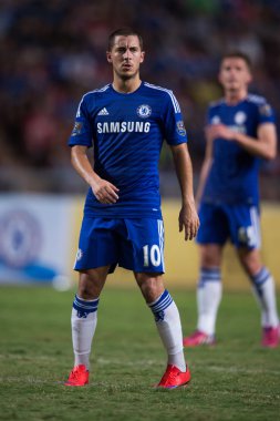 Eden Hazard of Chelsea in action