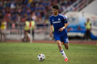 Dominic Solanke of Chelsea in action