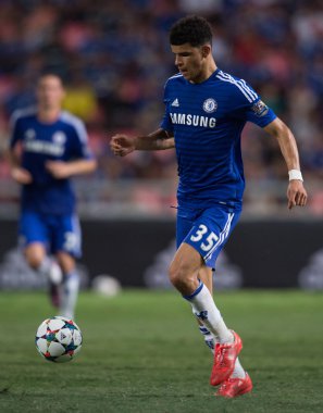 Dominic Solanke of Chelsea in action