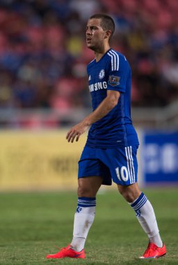 Eden Hazard of Chelsea in action