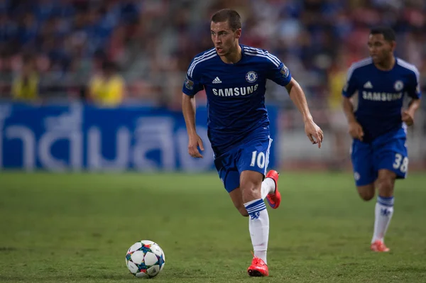 Eden Hazard of Chelsea in action