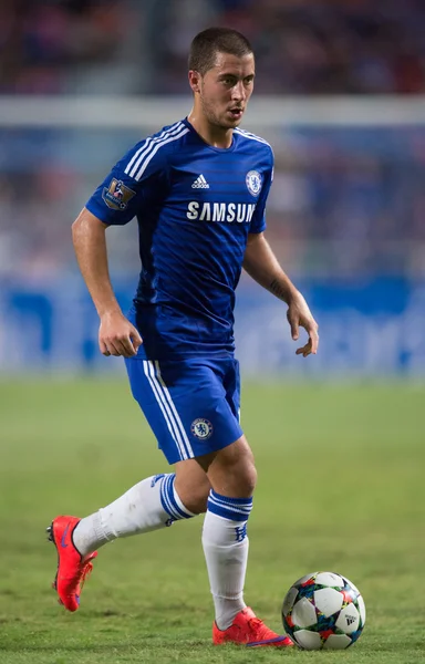 Eden Hazard of Chelsea in action