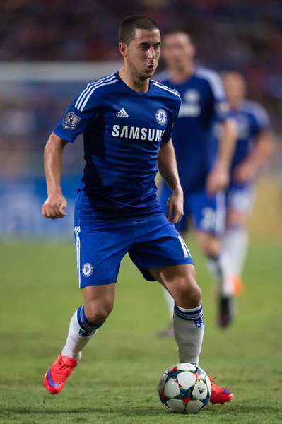 Eden Hazard of Chelsea in action