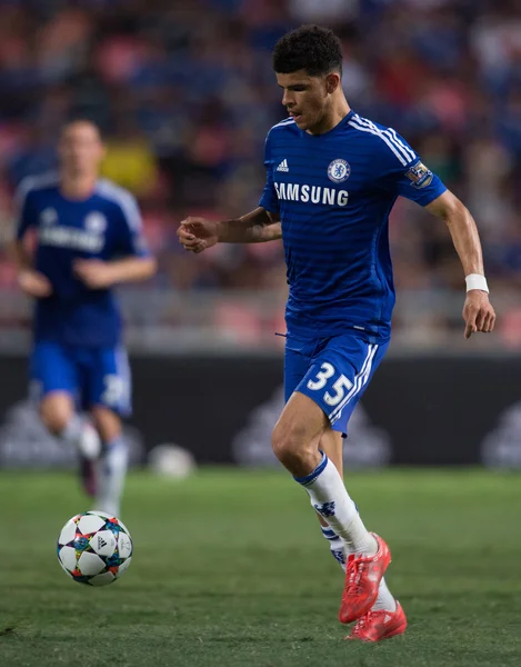 Dominic Solanke of Chelsea in action