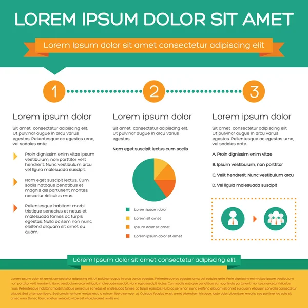 Vector infographic elements — Stock Vector