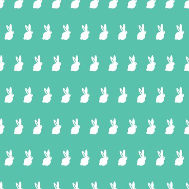 Tavşanlı vektörsüz desen