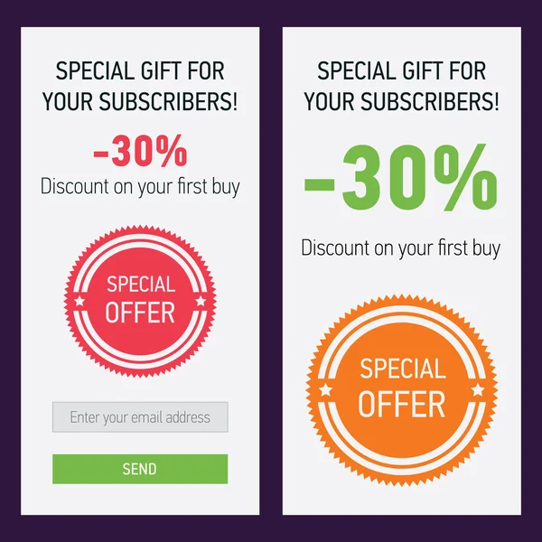 Vektör şablonu ile zarif promosyon afiş