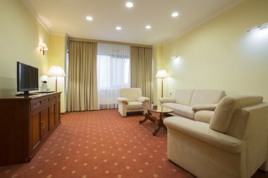 Klasik tarzı oturma odası iç