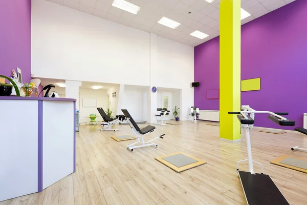 Interior of a fitness club — Stock Photo, Image