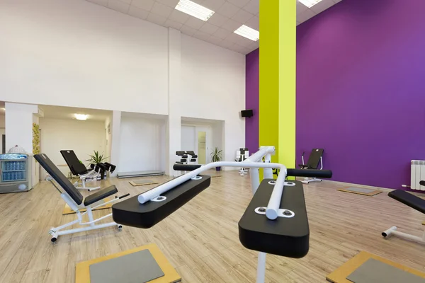 Interior of a fitness club — Stock Photo, Image