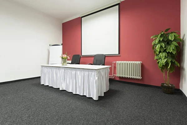 Innenraum eines Konferenzraums — Stockfoto