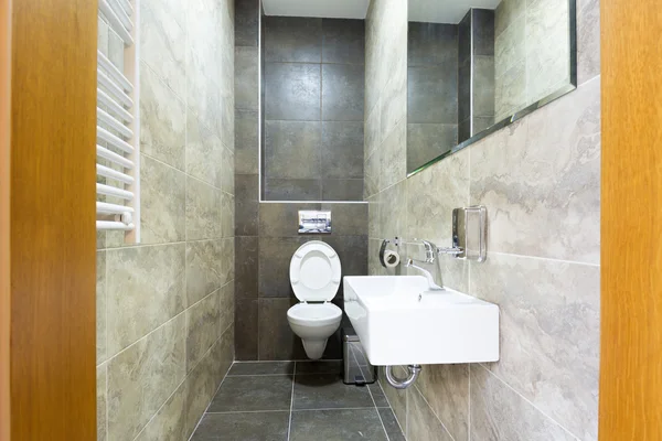 Interior of a modern public toilet — Stock Photo, Image