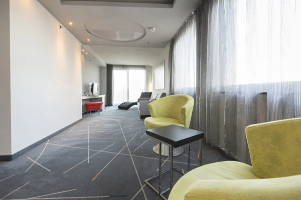 Interiören i en moderna hotell lägenhet — Stockfoto