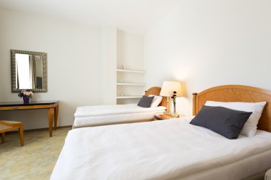 Çift Yataklı otel oda iç