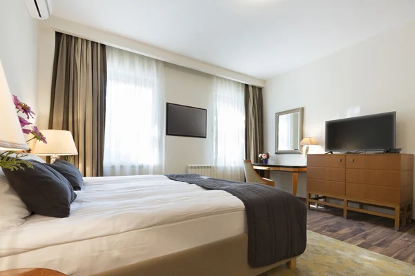 Interieur van een hotelkamer — Stockfoto