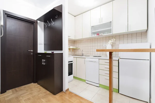 Kitchen in a small apartment