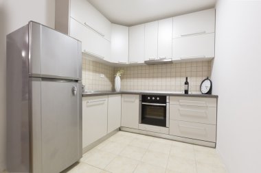 Modern daire mutfak Interiro