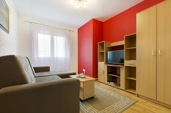 Interior de un apartamento de lujo sala de estar — Foto de Stock