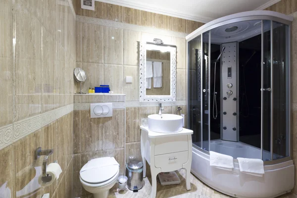 Interior of a hotel bathroom — Stock Photo, Image