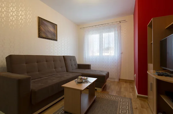 Interior de un apartamento de lujo sala de estar — Foto de Stock