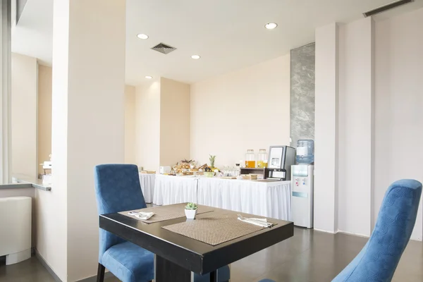 Modern restaurant interior in hotel — Stock Photo, Image