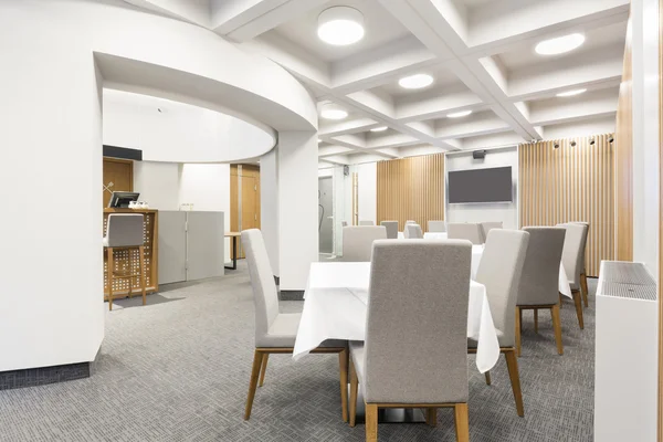 Interior of a hotel restaurant — Stock Photo, Image