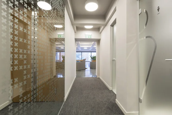 Interior of a hotel corridor — Stock Photo, Image