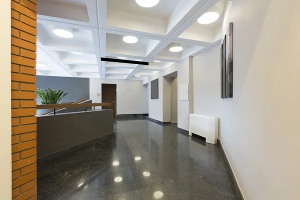 Interior of a hotel lobby — Stock Photo, Image