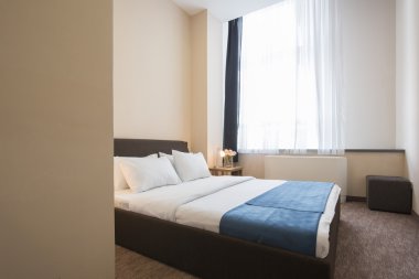 Zarif otel yatak odası iç