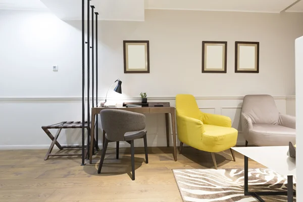 Modernes Hotel Wohnzimmer Interieur — Stockfoto