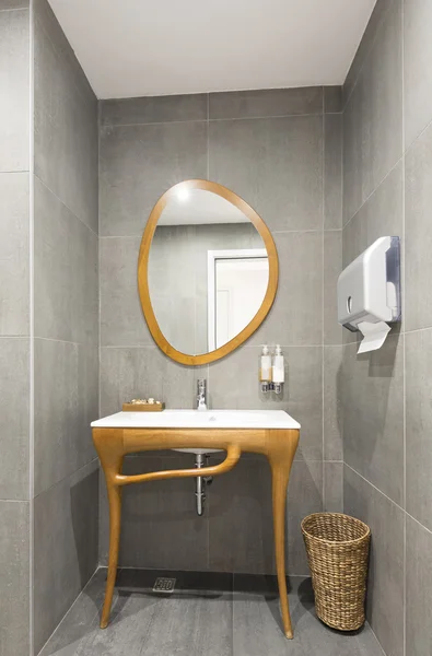 Interior of a luxury public restroom — Stock Photo, Image