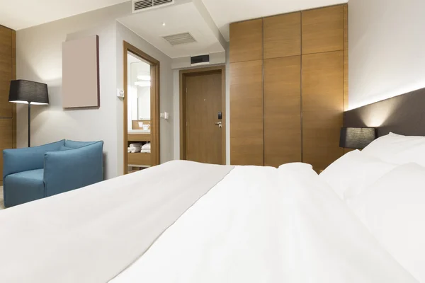 Interieur van een hotelkamer — Stockfoto