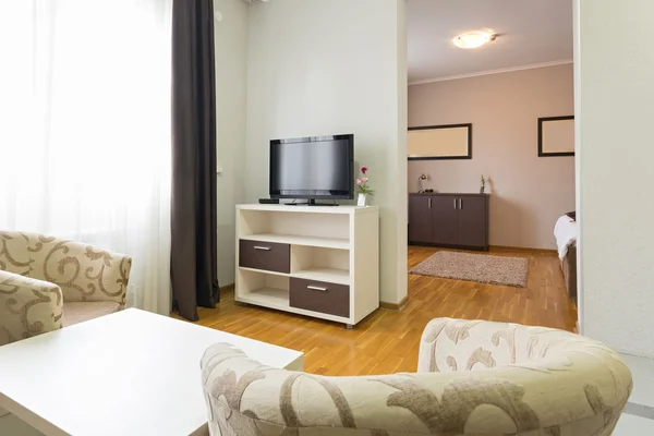 Moderno hotel suite interior — Foto de Stock