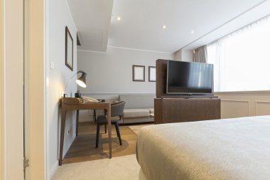 Otel daire modern yatak odası iç