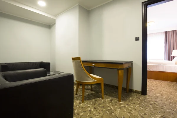 Moderna hotel suite interiör — Stockfoto