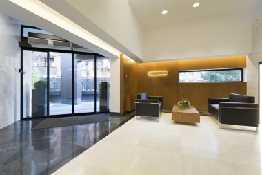 Lüks otel iç, lobi, alan dinlenme 